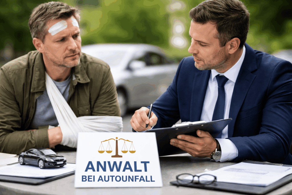 Anwalt bei Autounfall | SVB Harsche